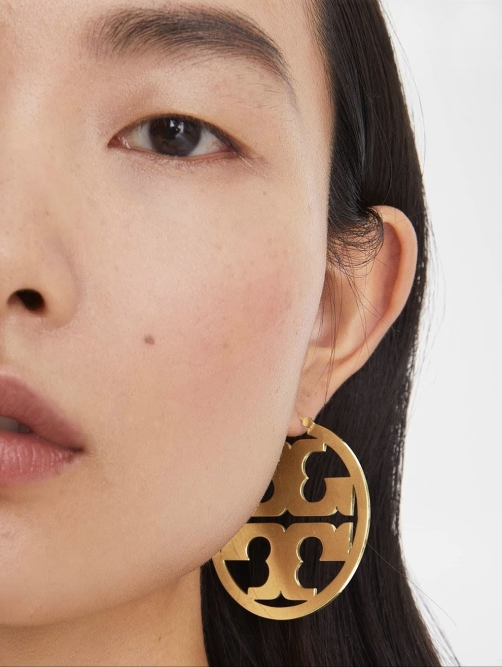 Large Icon Logo Tory Burch Earrings